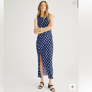 NWT J. Crew High-neck slip dress